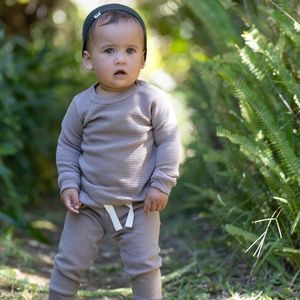 Nui Organics - Fat Waffle Top/Bottom Set (Unisex)